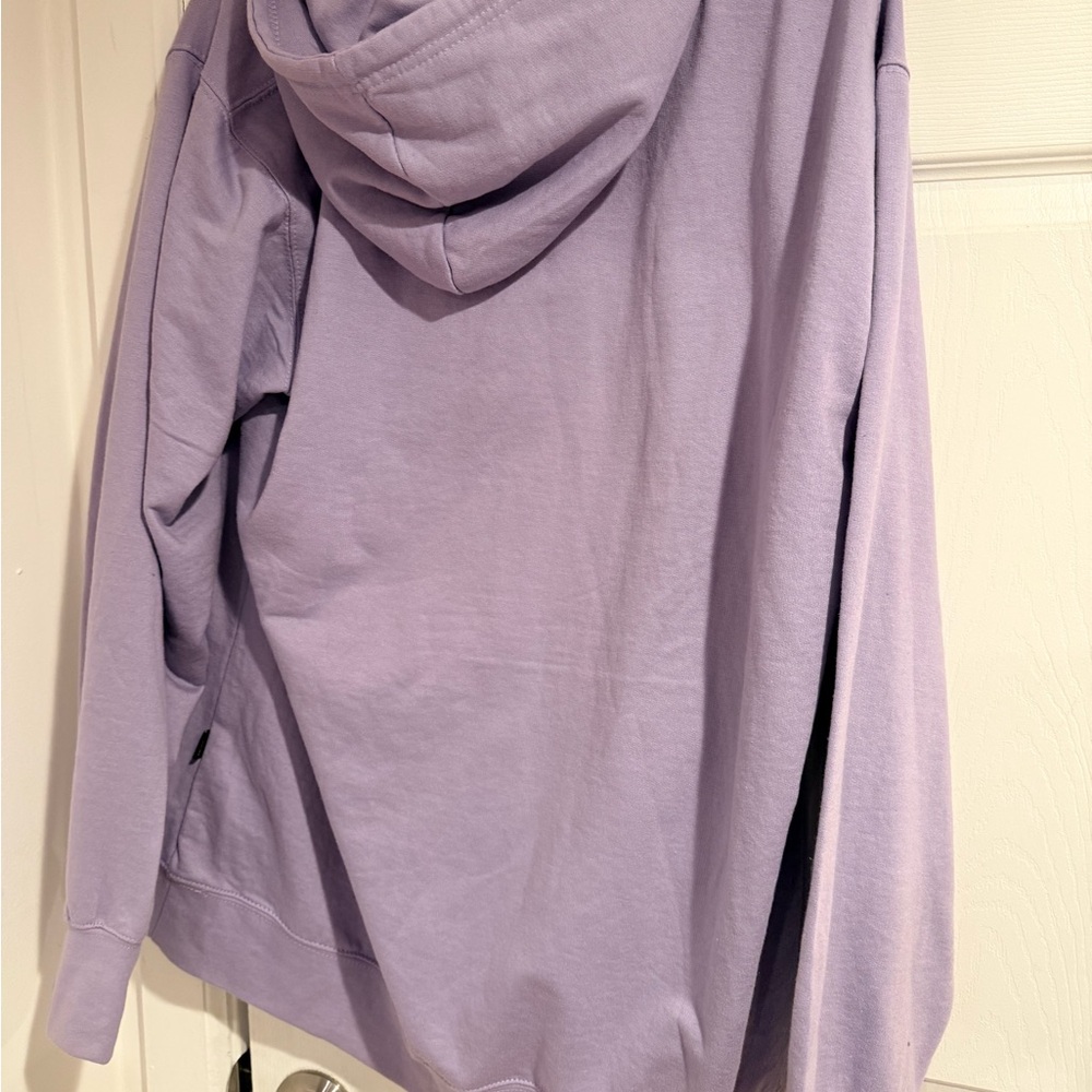 Lavander Purple Hoodie with Skull Logo - Picture 4 of 6